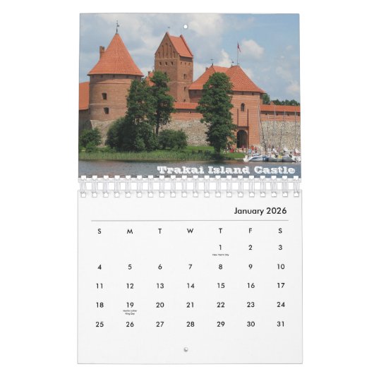 Litauen Kalender (Jan 2026)