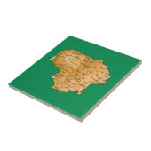 Litauen Karte Fliese (Seite)