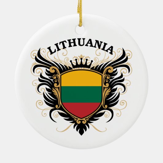 Litauen Keramikornament (Hinten)