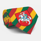 Litauen Krawatte, Mode litauische Flaggenfirma Krawatte (Gerollt)