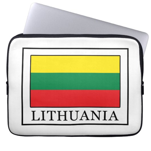 Litauen Laptopschutzhülle (Vorderseite)