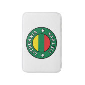Litauen Lietuva Badematte (Vorderseite Vertikal)