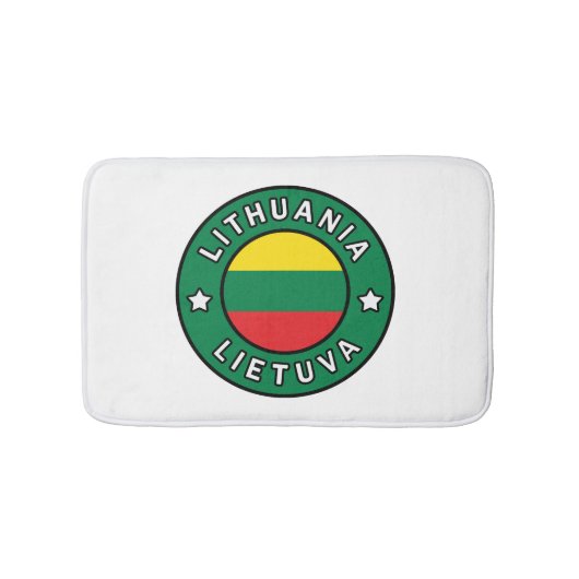 Litauen Lietuva Badematte (Vorderseite)