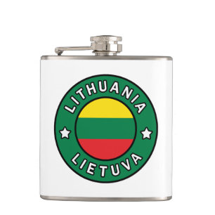 Litauen Lietuva Flachmann