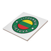 Litauen Lietuva Fliese (Seite)