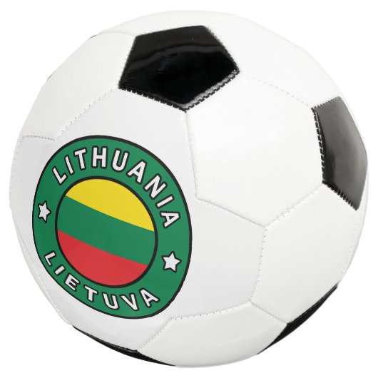 Litauen Lietuva Fußball (Dreiviertel)