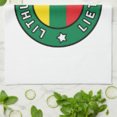 Litauen Lietuva Geschirrtuch (Gefaltet)