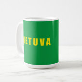 Litauen Lietuva Kaffeetasse (Vorderseite Links)