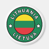 Litauen Lietuva Magnet (Vorne)