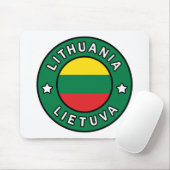 Litauen Lietuva Mousepad (Mit Mouse)