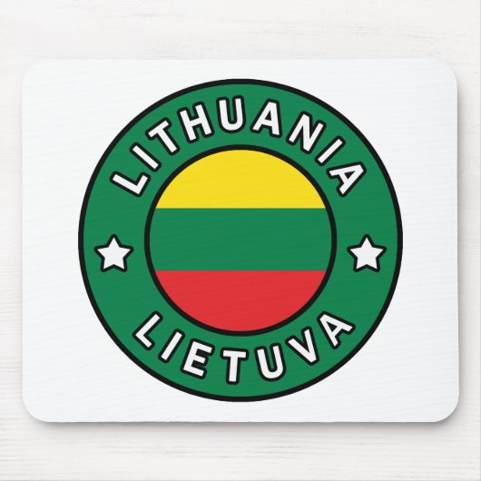 Litauen Lietuva Mousepad (Vorne)