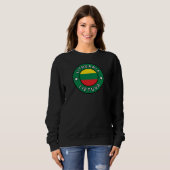 Litauen Lietuva Sweatshirt (Vorne ganz)