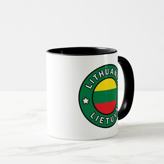 Litauen Lietuva Tasse (VorderseiteRechts)