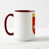 Litauen (Lietuva) Wappen Tasse (Links)