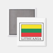 Litauen Magnet (Vorderseite/Rückseite)