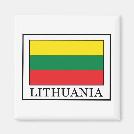Litauen Magnet (Vorne)