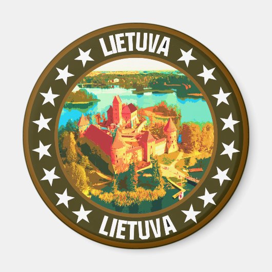 Litauen Magnet (Vorne)
