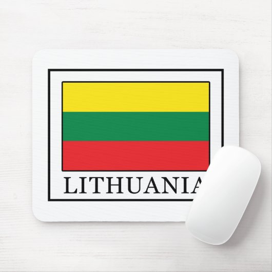 Litauen Mousepad (Mit Mouse)
