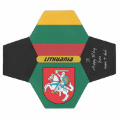 Litauen Personalisiert, Flaggen, Foto-Fußball Fußball (Flach)