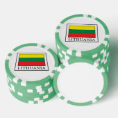 Litauen Pokerchips (Stapel)