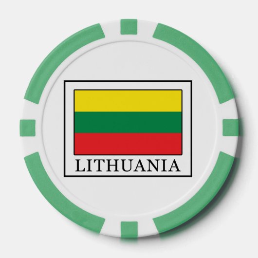 Litauen Pokerchips (Vorderseite)