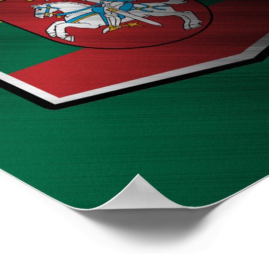 Litauen Poster (Ecke)