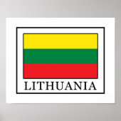 Litauen Poster (Vorne)