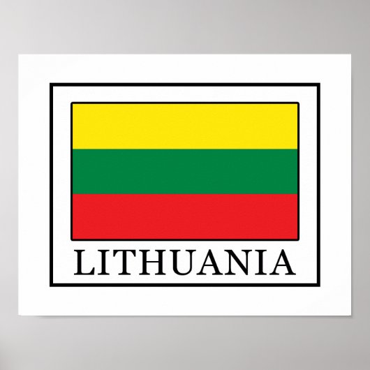 Litauen Poster (Vorne)