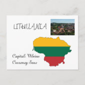 Litauen Postkarte (Vorderseite)