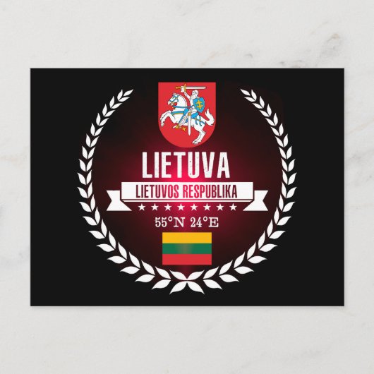 Litauen Postkarte (Vorderseite)
