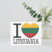 Litauen Postkarte (Stehend Vorderseite)