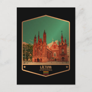 Litauen Postkarte