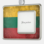 Litauen Rahmen-Ornament Silber (Links)