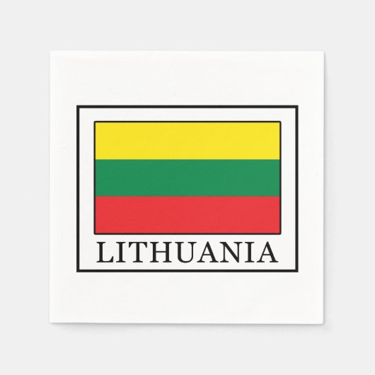Litauen Serviette (Vorderseite)