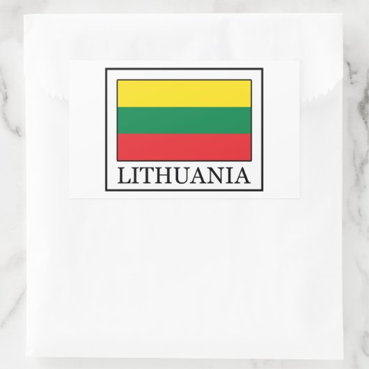 Litauen Sticker (Tasche)