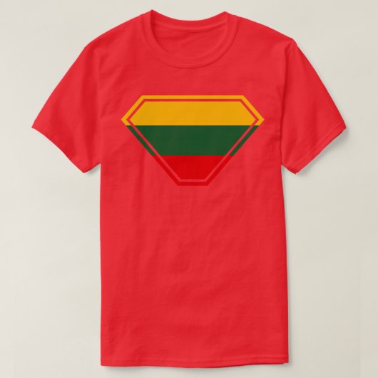 Litauen SuperEmpowered Shield T-Shirt (Design vorne)