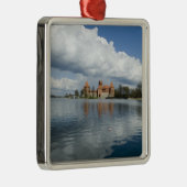 Litauen, Trakai. Burg Silbernes Ornament (Rechts)