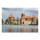 Litauen, Trakai. Insel Schloss 2 Fotodruck (Vorne)