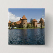 Litauen, Trakai. Schloss 3 Button (Vorderseite)