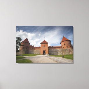 Litauen, Trakai, Trakai Historischer Nationalpark Leinwanddruck