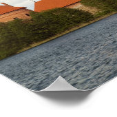 Litauen, Trakai, Trakai Historischer Nationalstaat Poster (Ecke)