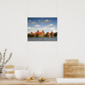 Litauen, Trakai, Trakai Historischer Nationalstaat Poster (Küche)