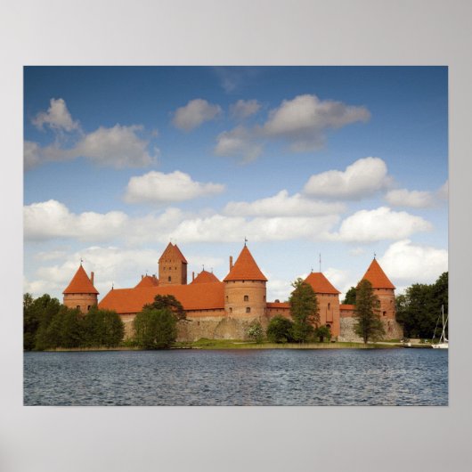 Litauen, Trakai, Trakai Historischer Nationalstaat Poster (Vorne)