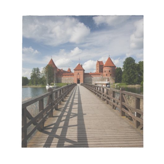 Litauen, Trakai, Trakai, Historischer Notizblock (Vorderseite)