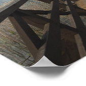 Litauen, Trakai, Trakai, Historischer Poster (Ecke)