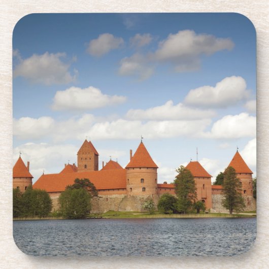 Litauen, Trakai, Trakai Historischer Staat 2 Getränkeuntersetzer (Vorderseite)