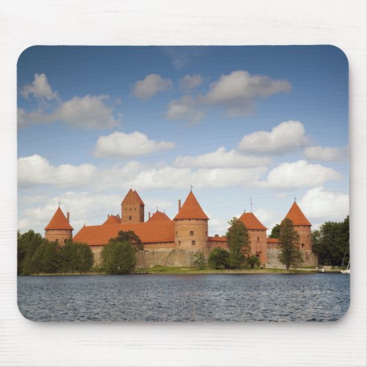 Litauen, Trakai, Trakai Historischer Staat 2 Mousepad (Vorne)