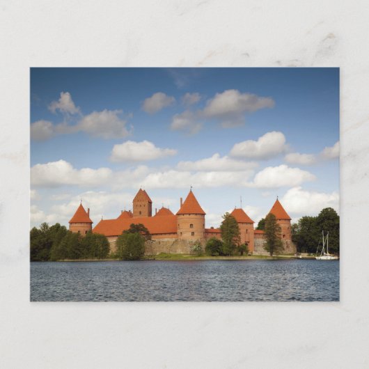 Litauen, Trakai, Trakai Historischer Staat 2 Postkarte (Vorderseite)