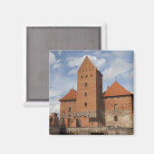 Litauen, Trakai, Trakai Historischer Staat 3 Magnet (Vorderseite/Rückseite)