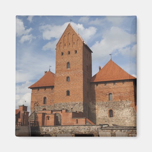 Litauen, Trakai, Trakai Historischer Staat 3 Magnet (Vorne)